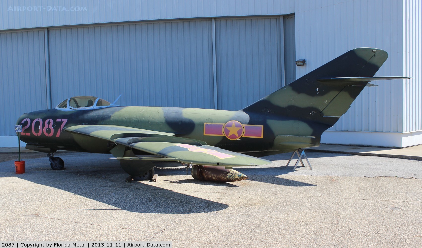 2087, Mikoyan-Gurevich MiG-17 C/N Not found 2087, Mig-17 at Battleship Alabama Museum