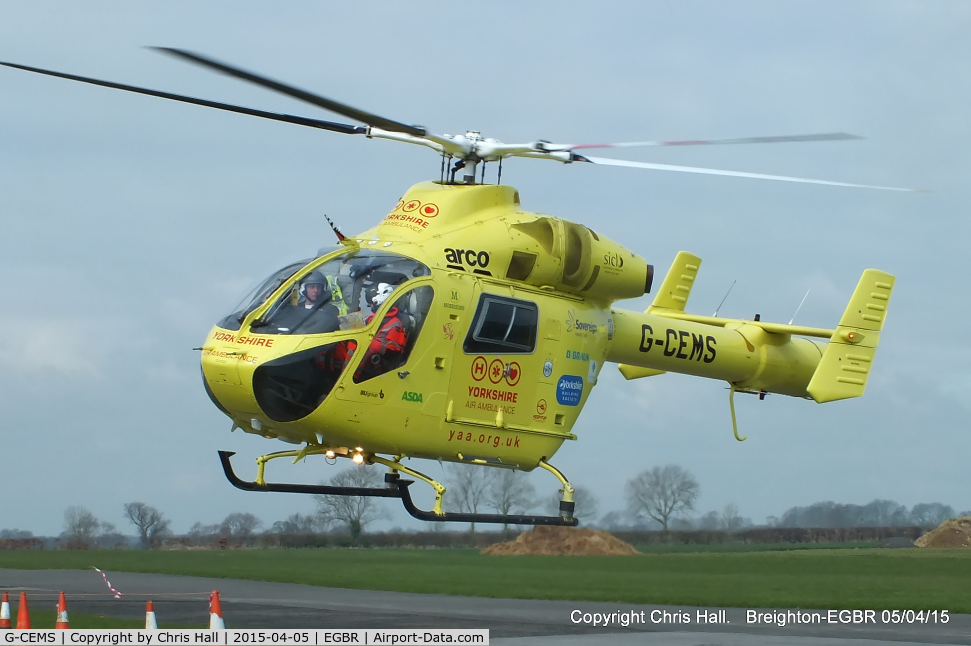 G-CEMS, 2001 MD Helicopters MD-900 Explorer C/N 900-00089, Yorkshire Air Ambulance