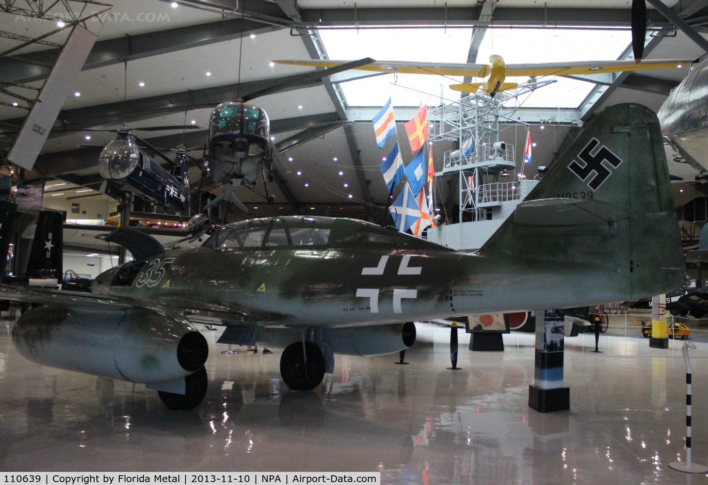 110639, 1942 Messerschmitt Me-262B-1a Schwalbe C/N 110639, ME-262