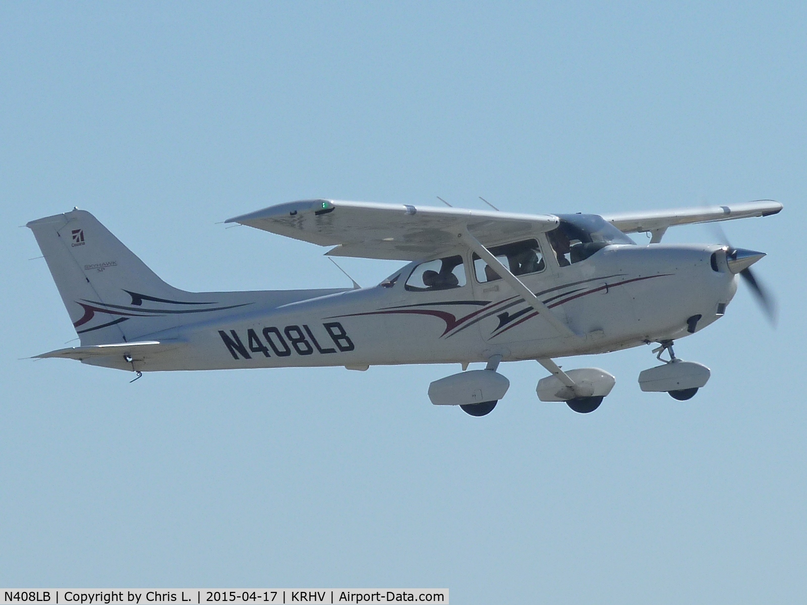 N408LB, 2012 Cessna 172SP Skyhawk C/N 172S11157, A 2012 Cessna 172SP owned by Trade Winds, a local flight school.