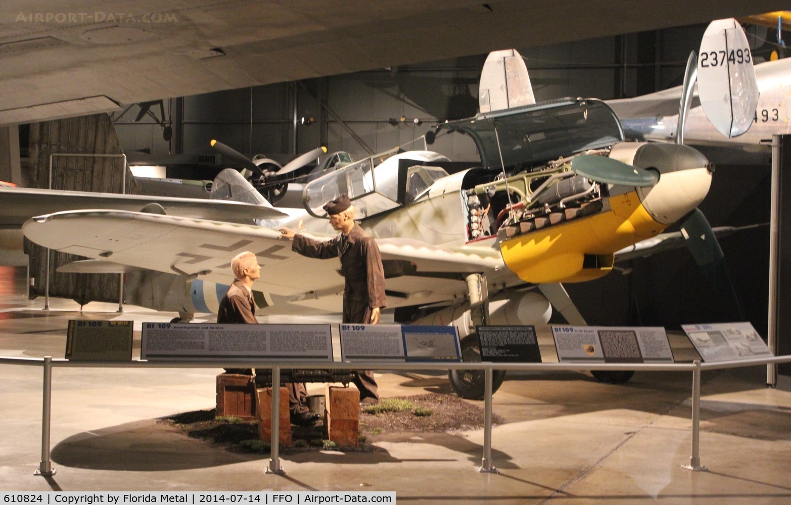 610824, Messerschmitt Bf-109G-10 C/N Not found 6110824, BF-109