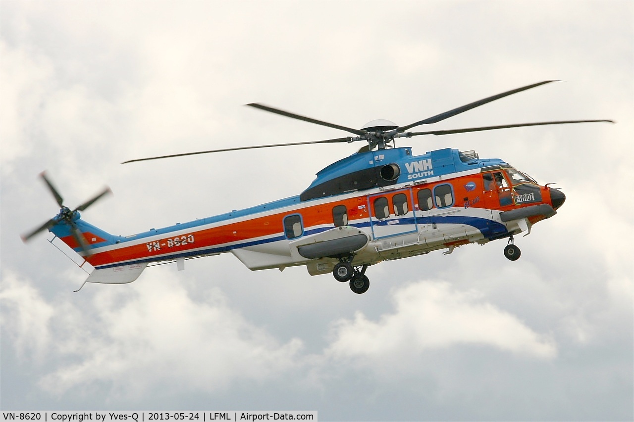 VN-8620, 2013 Eurocopter EC-225LP Super Puma C/N 2857, Eurocopter EC225 LP Super Puma, with provisional registration F-WWOZ, Marseille-Provence Airport (LFML-MRS)