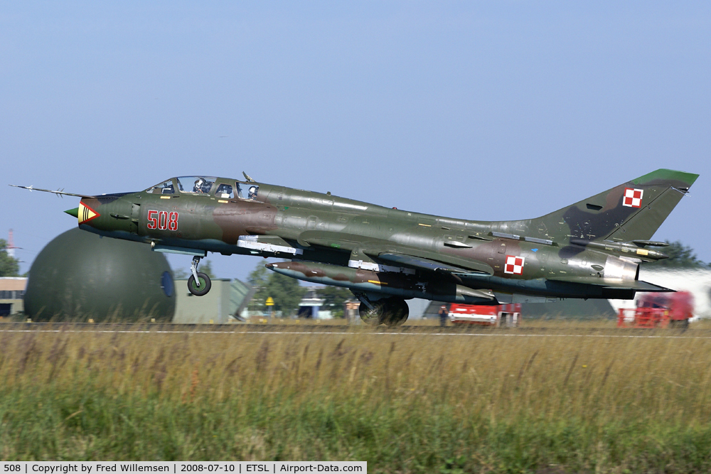 508, Sukhoi Su-22UM-3K C/N 17532368508, 8elt aircraft