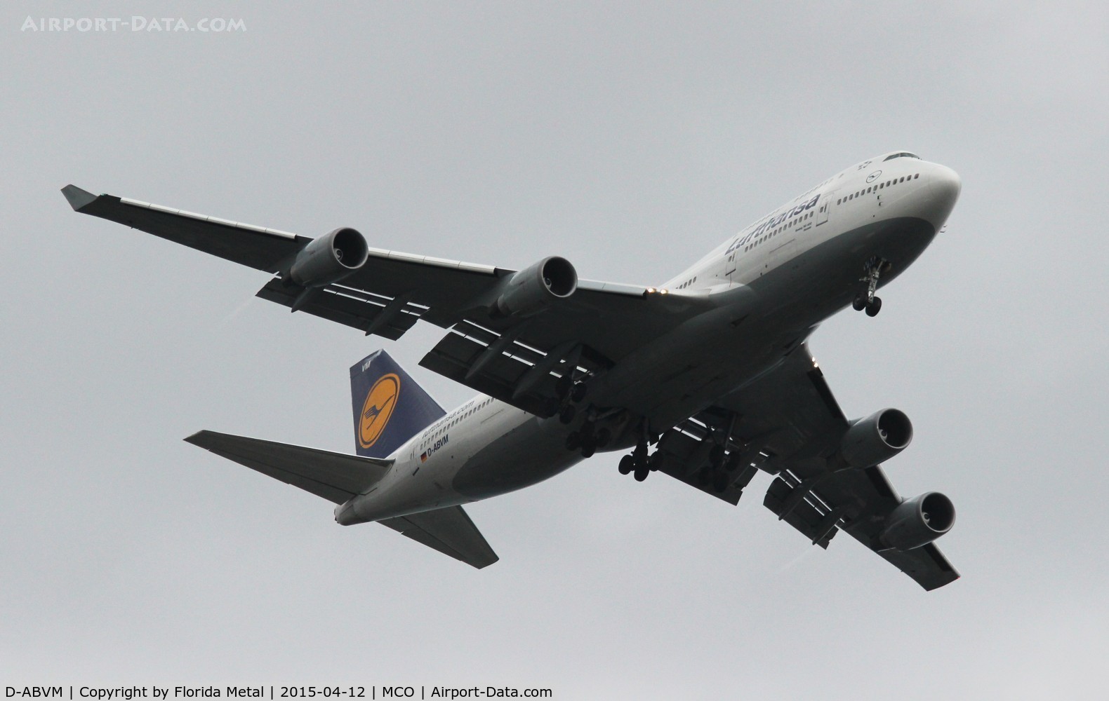 D-ABVM, 1998 Boeing 747-430 C/N 29101, Lufthansa