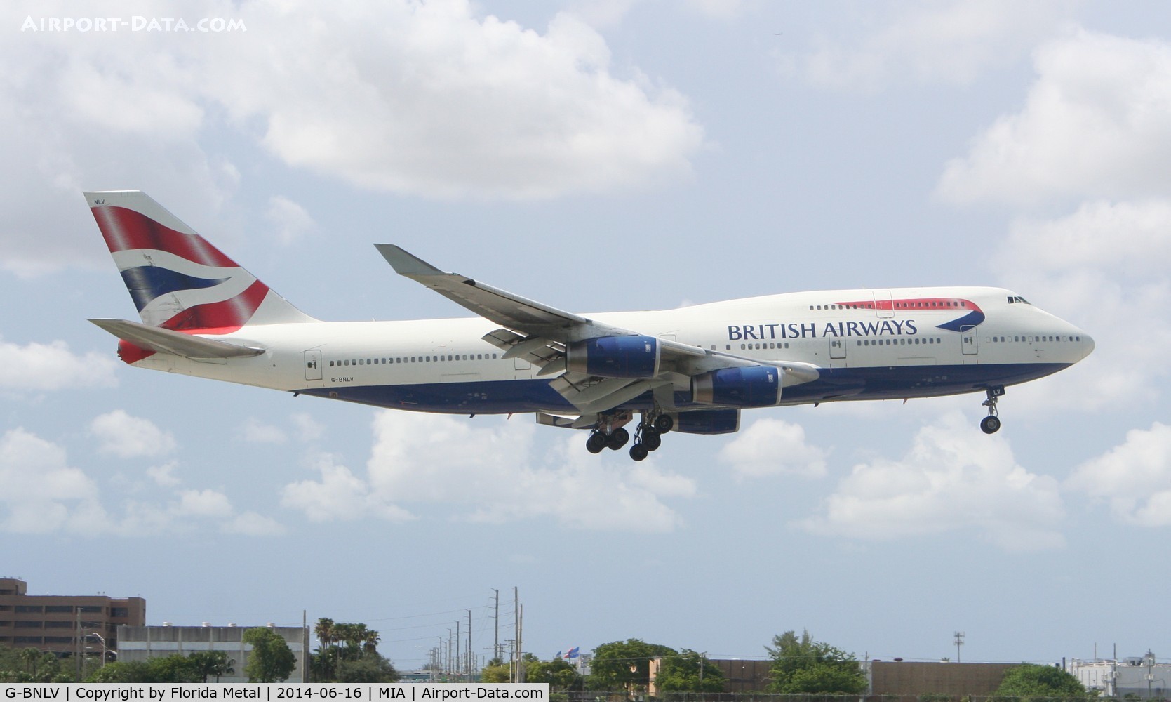 G-BNLV, 1992 Boeing 747-436 C/N 25427, British Airways