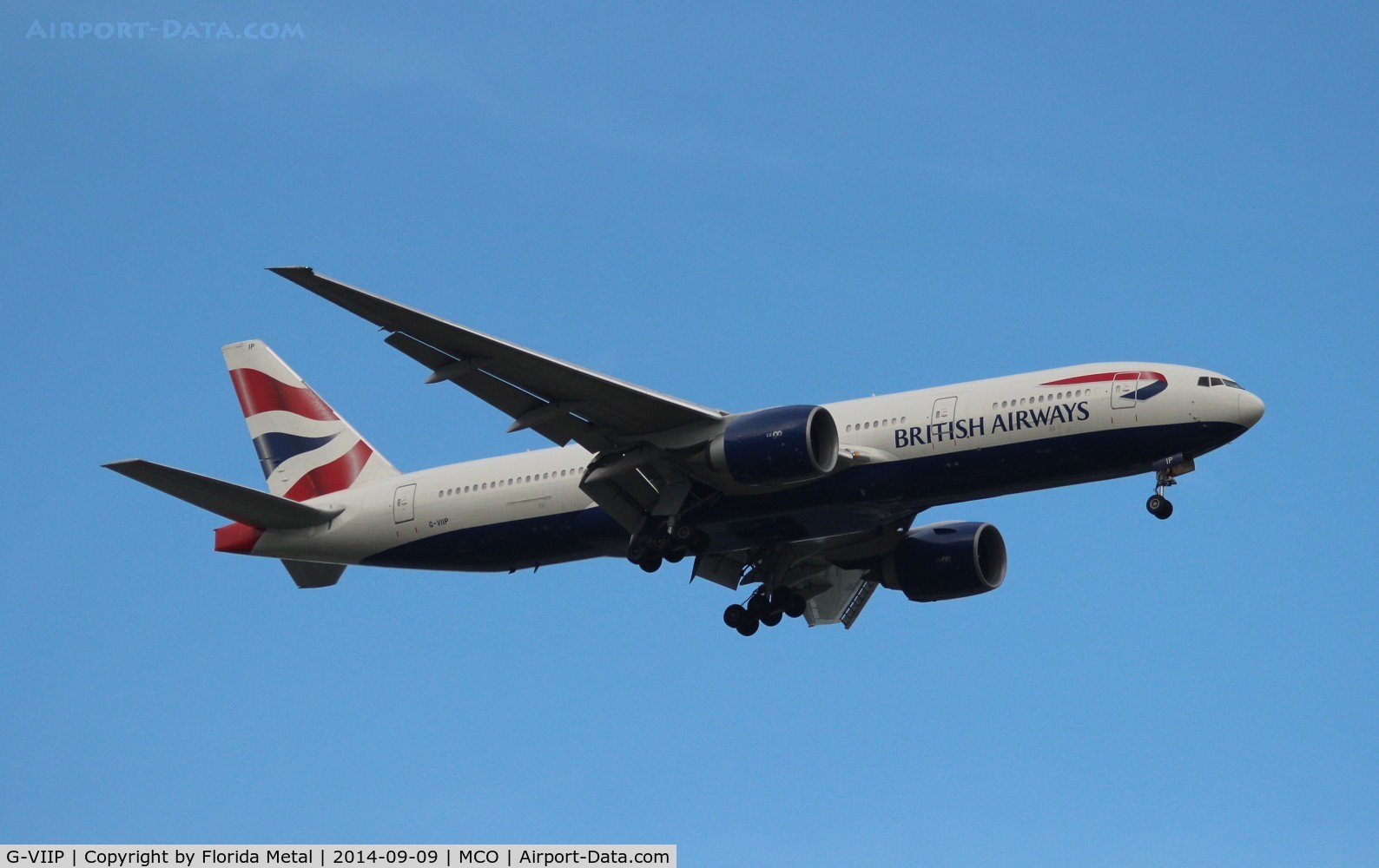 G-VIIP, 1999 Boeing 777-236 C/N 29321, British Airways