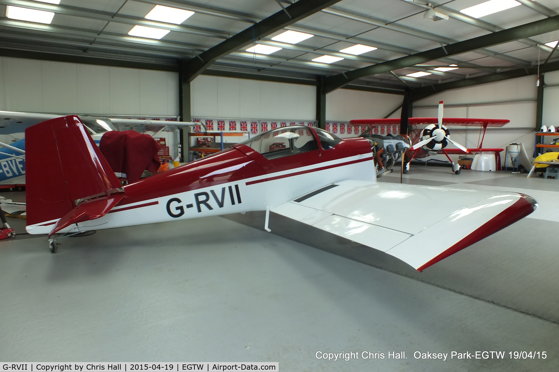 G-RVII, 2001 Vans RV-7 C/N PFA 323-13576, at Oaksey Park