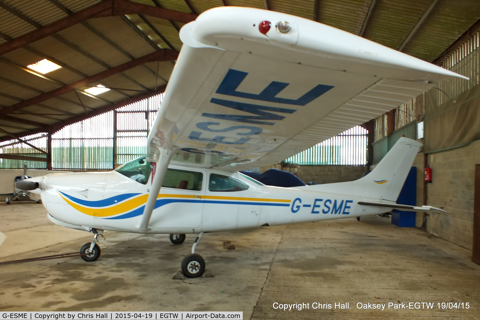 G-ESME, 1979 Cessna R182 Skylane RG C/N R182-01026, at Oaksey Park