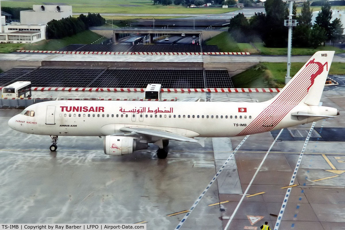 TS-IMB, 1990 Airbus A320-211 C/N 0119, Airbus A320-211 [0119] (Tunisair) Paris-Orly~F 13/06/1999