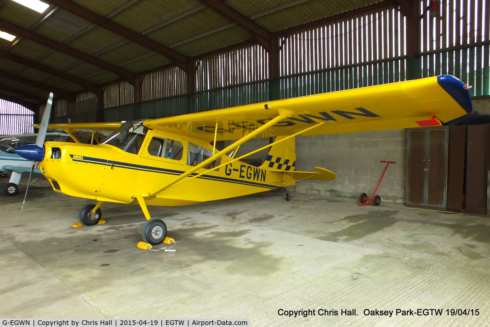 G-EGWN, 2007 Champion 7ECA Aurora Citabria C/N 1399-2007, at Oaksey Park