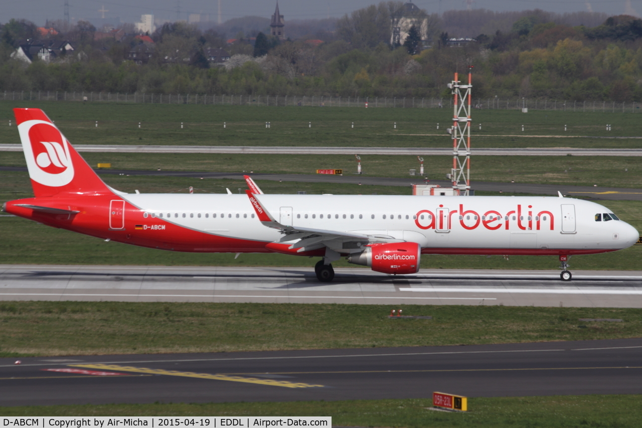 D-ABCM, 2015 Airbus A321-211 C/N 6432, Air Berlin