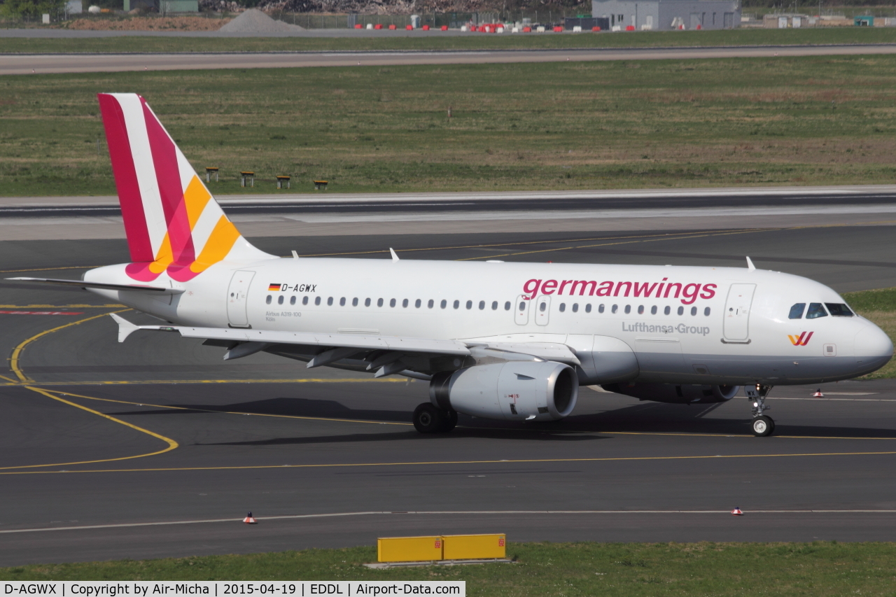 D-AGWX, 2013 Airbus A319-132 C/N 5569, Germanwings