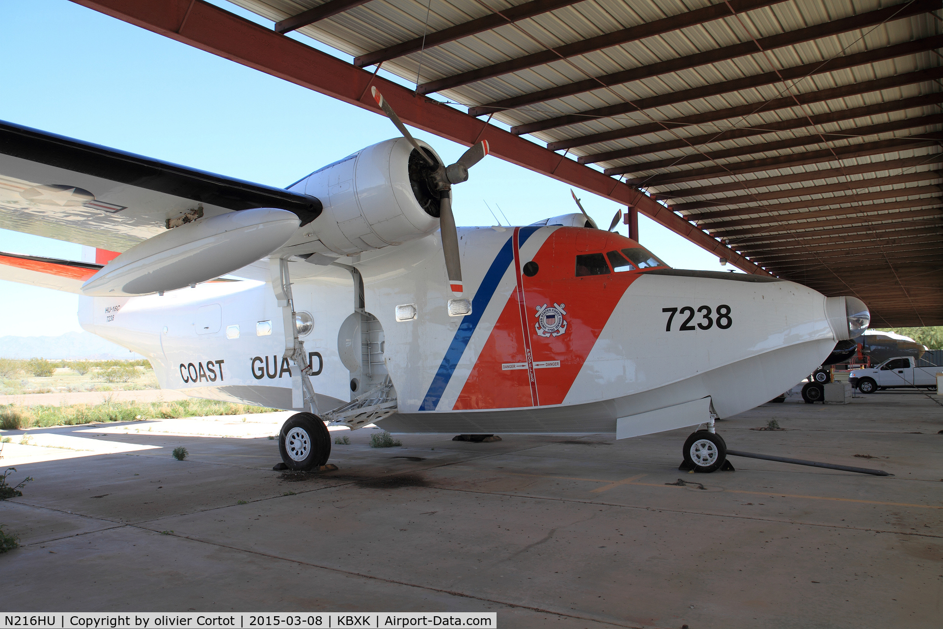 N216HU, 1952 Grumman HU-16C (UF-1) Albatross C/N G-333, better look than in 2009...