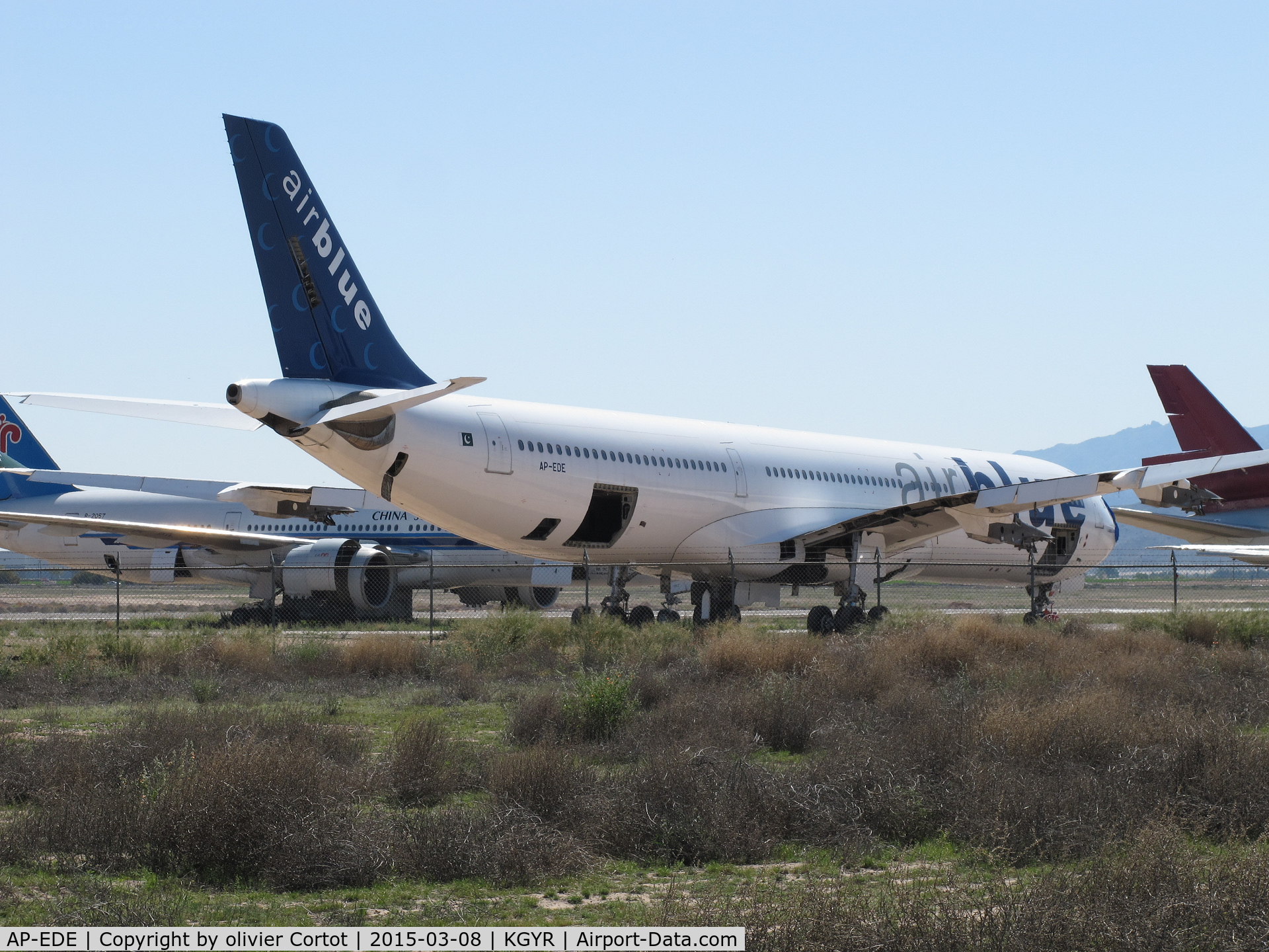 AP-EDE, 1998 Airbus A340-313 C/N 216, Now in storage