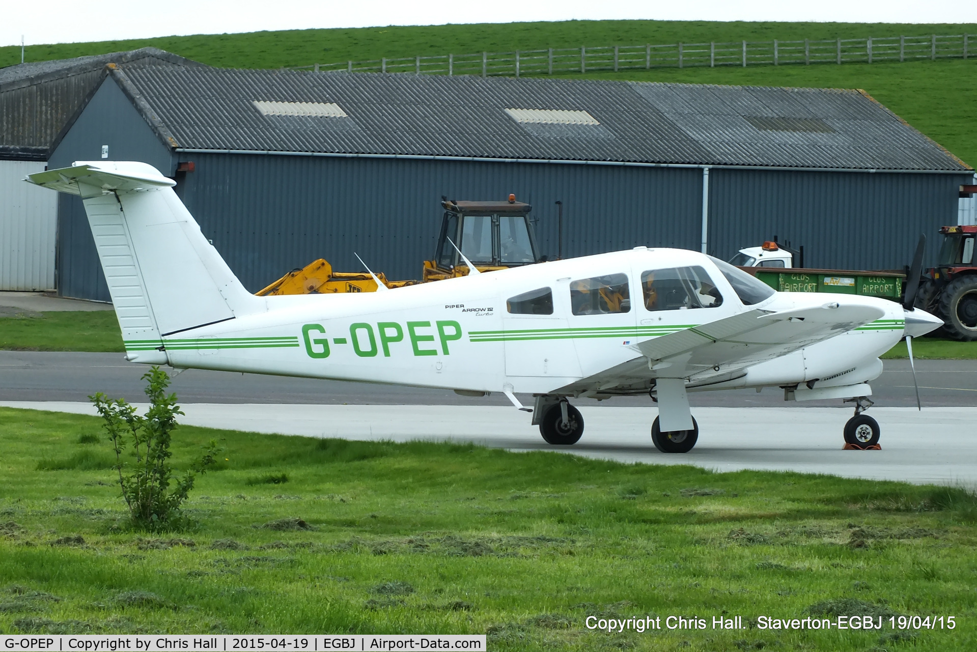 G-OPEP, 1979 Piper PA-28RT-201T Turbo Arrow IV C/N 28R-7931070, at Staverton