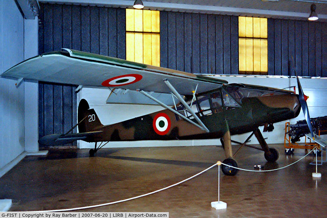 G-FIST, 1942 Fieseler Fi-156C-3 Storch C/N 5802, Fieseler Fi.156 C-3/Trop Storch [5802] (Museo Storico dell'Aeronautico) Vigna di Valle~I 12/09/1999