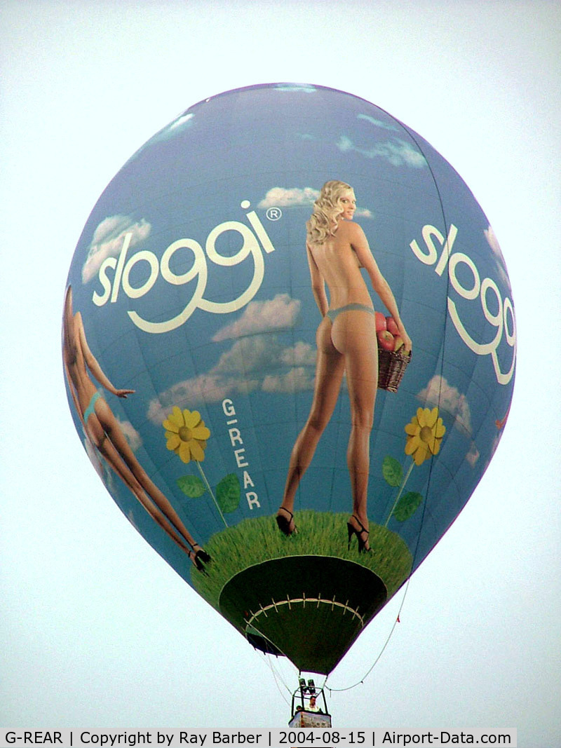 G-REAR, 2004 Lindstrand Balloons LBL 69X C/N 977, Lindstrand LBL-69X HAFB [977] Ashton Court~G 15/08/2004