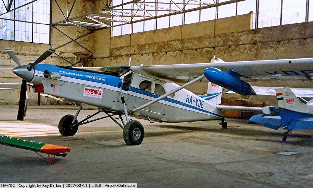 HA-YDE, 1981 Pilatus PC-6/B2-H2 C/N 814, Pilatus PC-6/B2-H2 Turbo Porter [814] Buadors~HA 15/06/1996