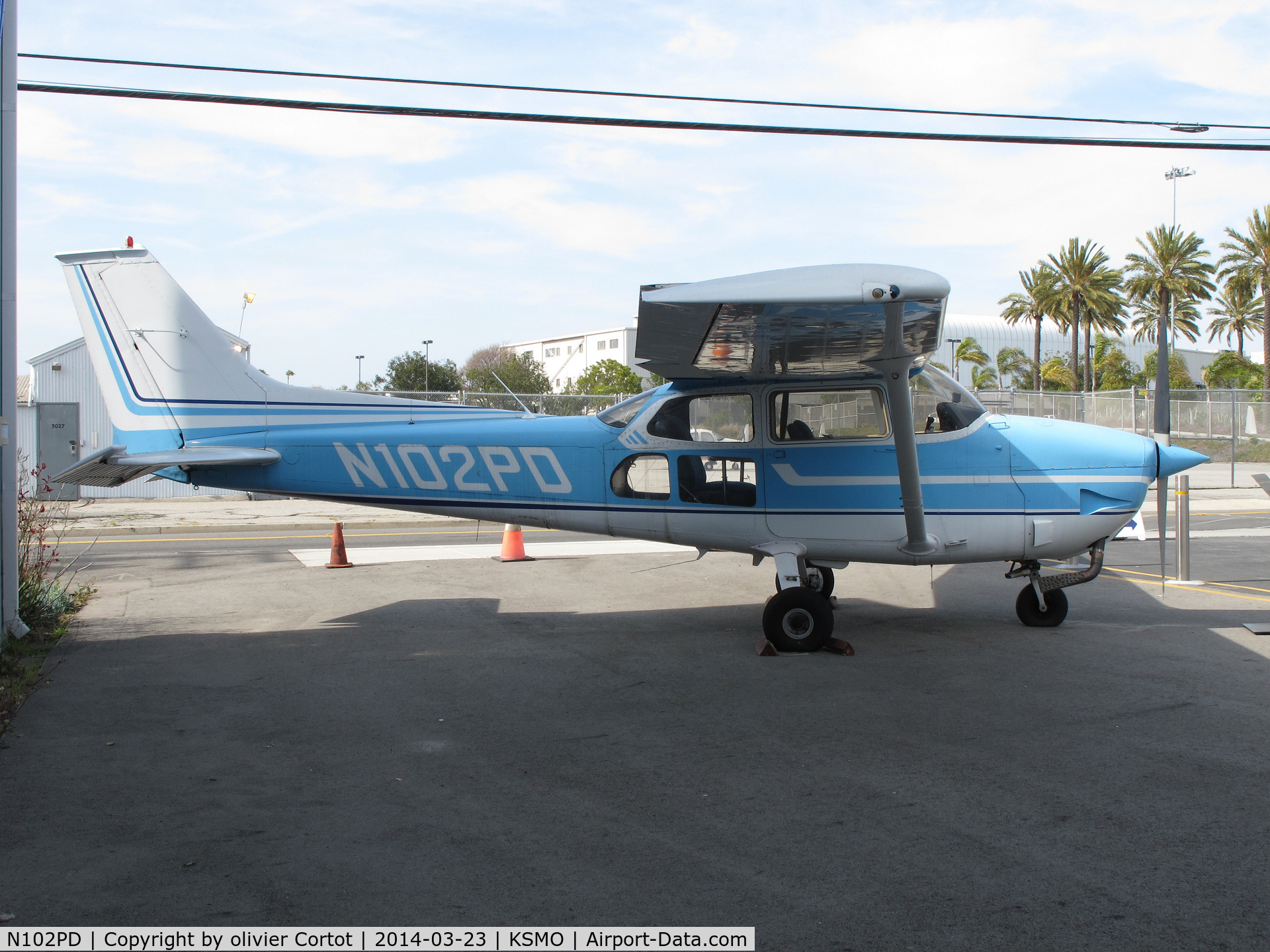 N102PD, 1973 Cessna 172M C/N 17261108, Santa monica museum