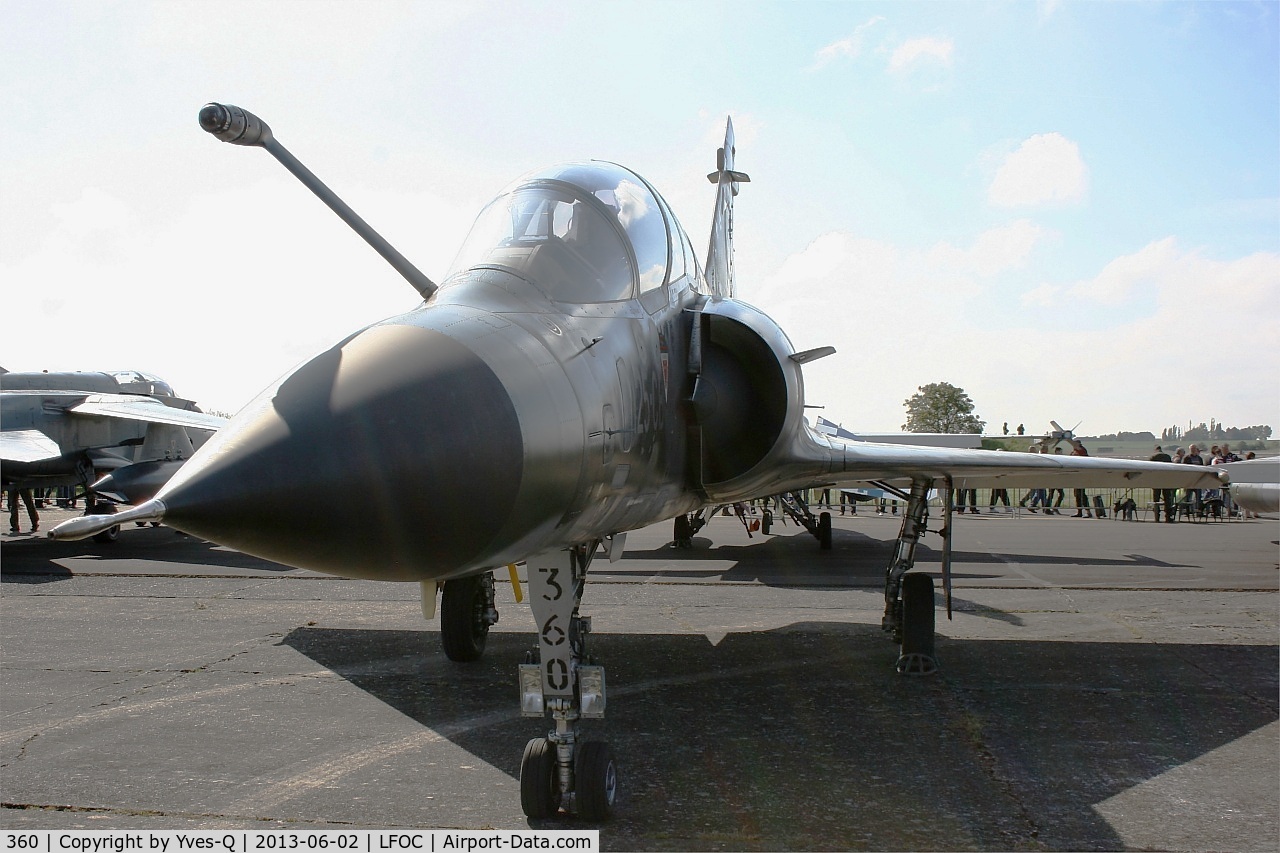 360, Dassault Mirage 2000N C/N 338, Dassault Mirage 2000N, Static Display, Châteaudun Air Base 279 (LFOC) Open day 2013