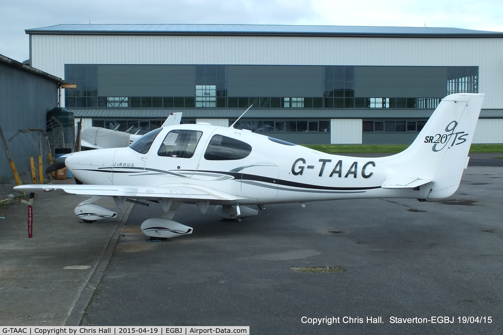 G-TAAC, 2006 Cirrus SR20 GTS C/N 1694, at Staverton