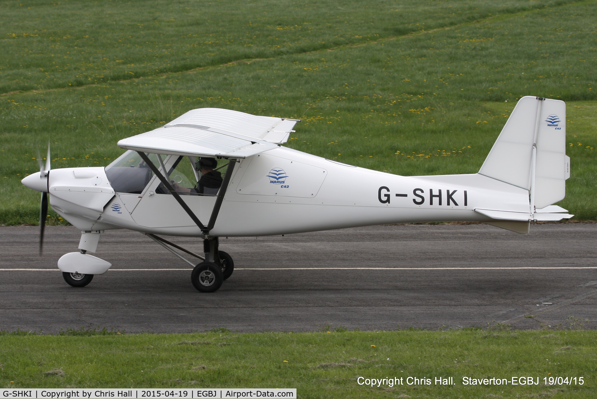 G-SHKI, 2013 Comco Ikarus C42 FB80 C/N 1311-7292, at Staverton