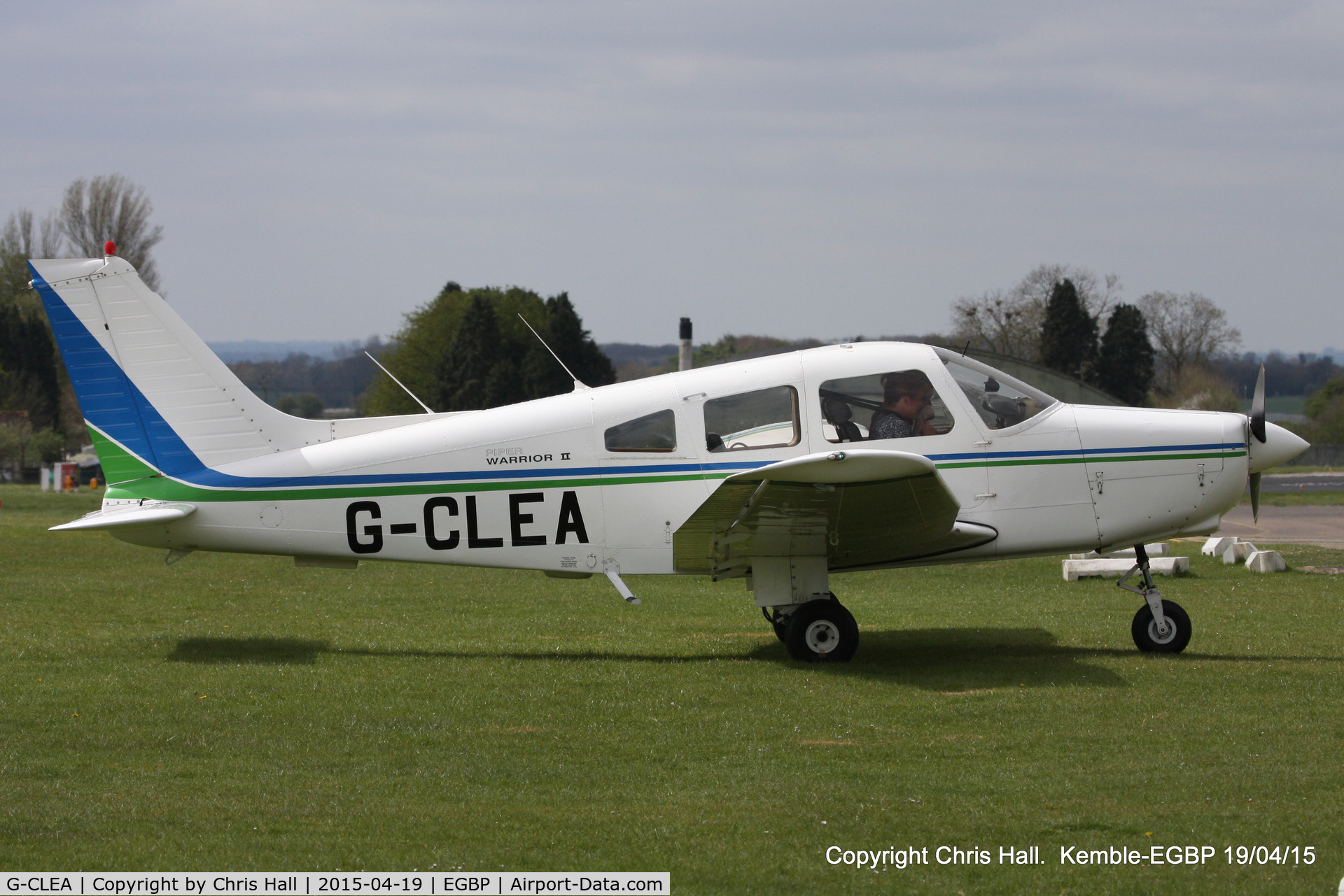 G-CLEA, 1978 Piper PA-28-161 Cherokee Warrior II C/N 28-7916081, at Kemble