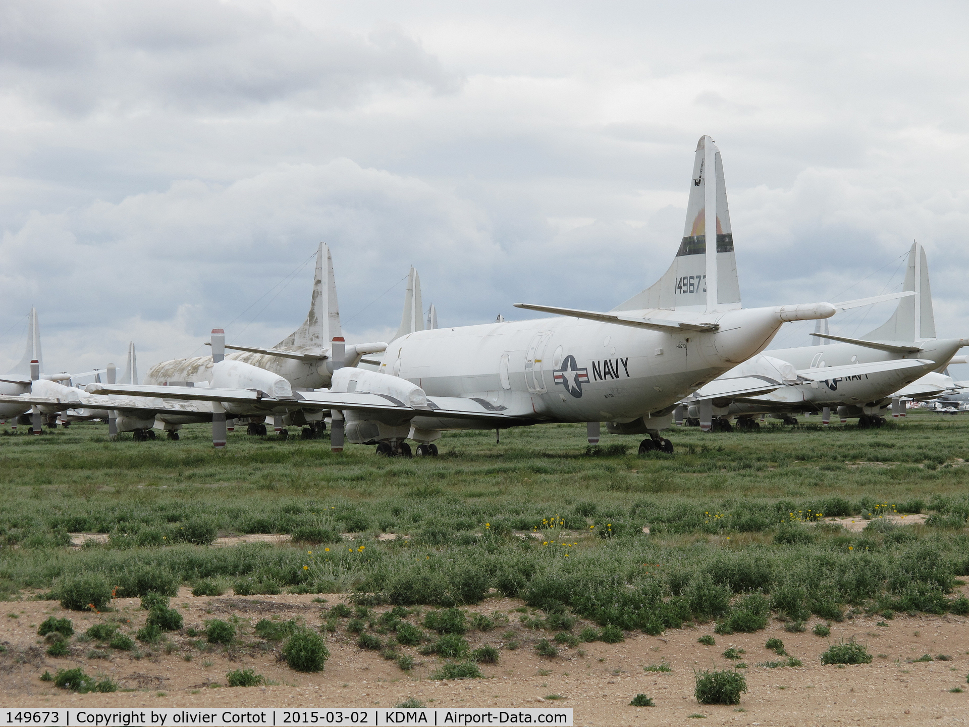 149673, 1962 Lockheed UP-3A Orion C/N 185-5014, another view on the yard