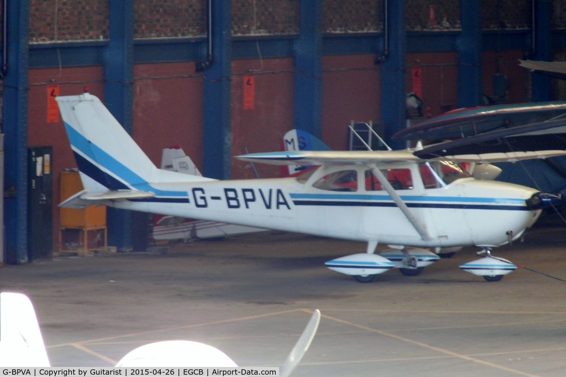 G-BPVA, 1965 Cessna 172F C/N 17252286, City Airport Manchester