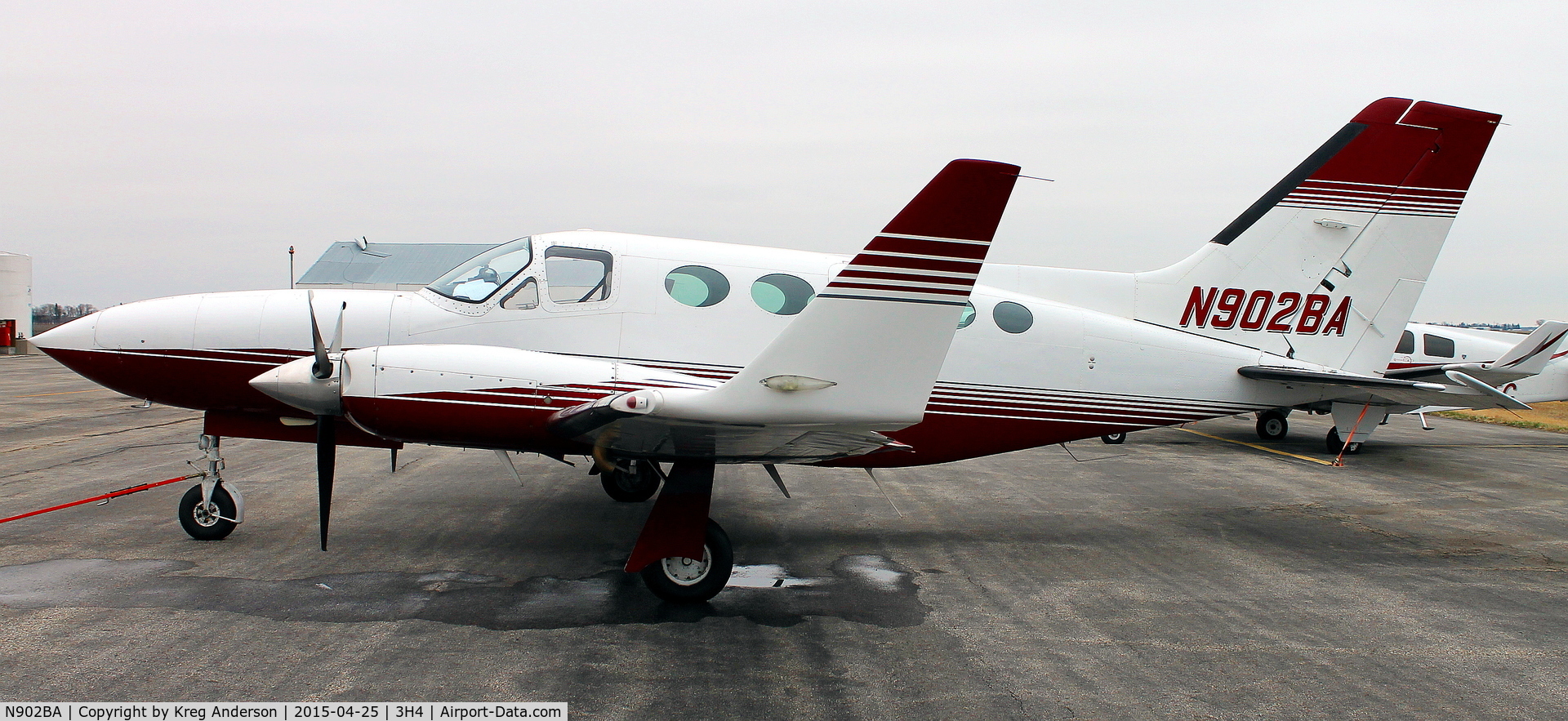 N902BA, 1979 Cessna 414A Chancellor C/N 414A-0324, EAA Chapter 1342 Fly-in