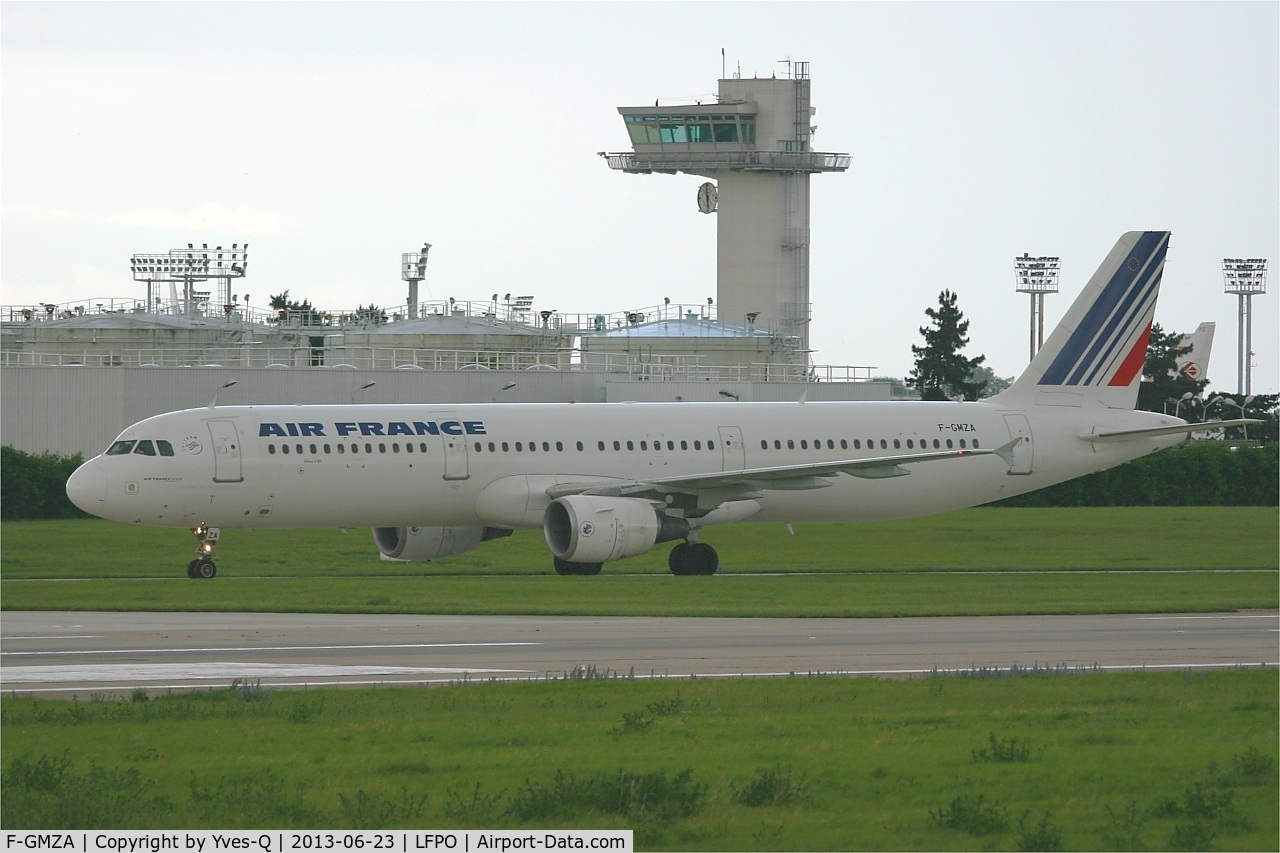 F-GMZA, 1994 Airbus A321-111 C/N 498, Airbus A321-111, Taxiing after Landing Rwy 26, Paris-Orly Airport (LFPO-ORY)