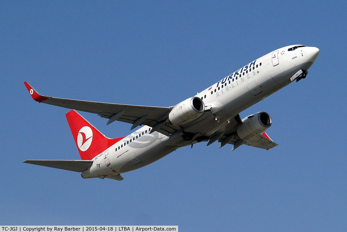 TC-JGJ, 2006 Boeing 737-8F2 C/N 34408, Boeing 737-8F2 [34408] (THY Turkish Airlines) Istanbul-Ataturk~TC 18/04/2015