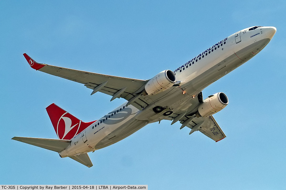 TC-JGS, 2006 Boeing 737-8F2 C/N 34416, Boeing 737-8F2 [34416] (THY Turkish Airlines) Istanbul-Ataturk~TC 18/04/2015