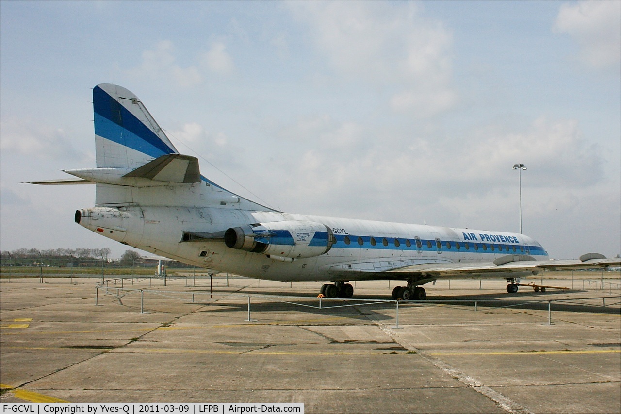 F-GCVL, 1972 Aerospatiale SE-210 Caravelle  12 C/N 273, Aerospatiale SE-210 Caravelle 12, Air & Space Museum Paris-Le Bourget (LFPB-LBG)