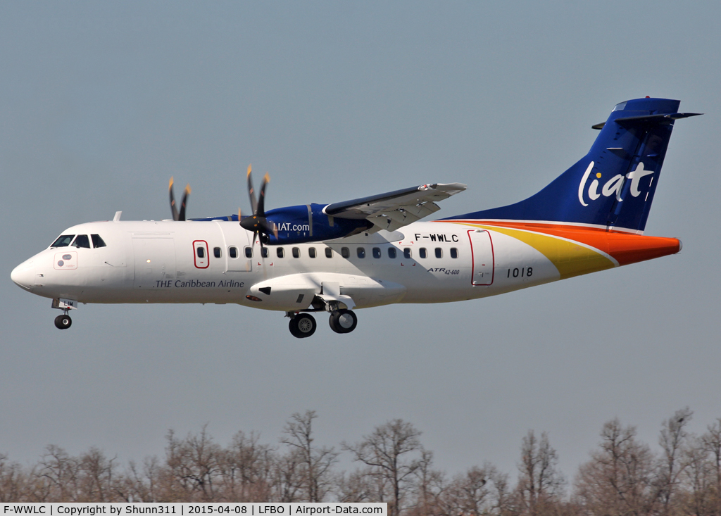 F-WWLC, 2014 ATR 42-600 C/N 1018, C/n 1018 - To be V2-LIM