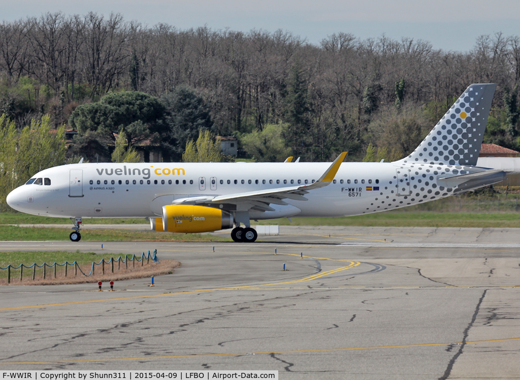 F-WWIR, 2015 Airbus A320-232 C/N 6571, C/n 6571 - To be EC-MFM