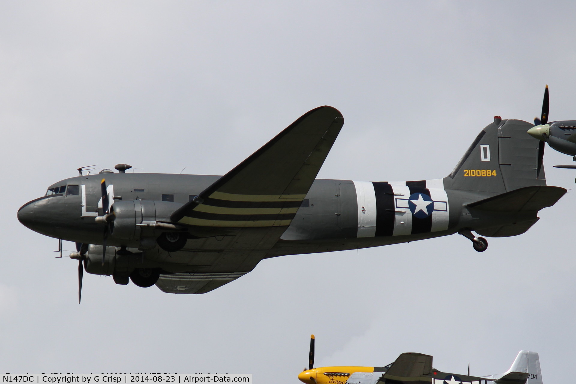 N147DC, 1943 Douglas C-47A-75-DL Skytrain C/N 19347, Dunsfold Wings & Wheels 2014