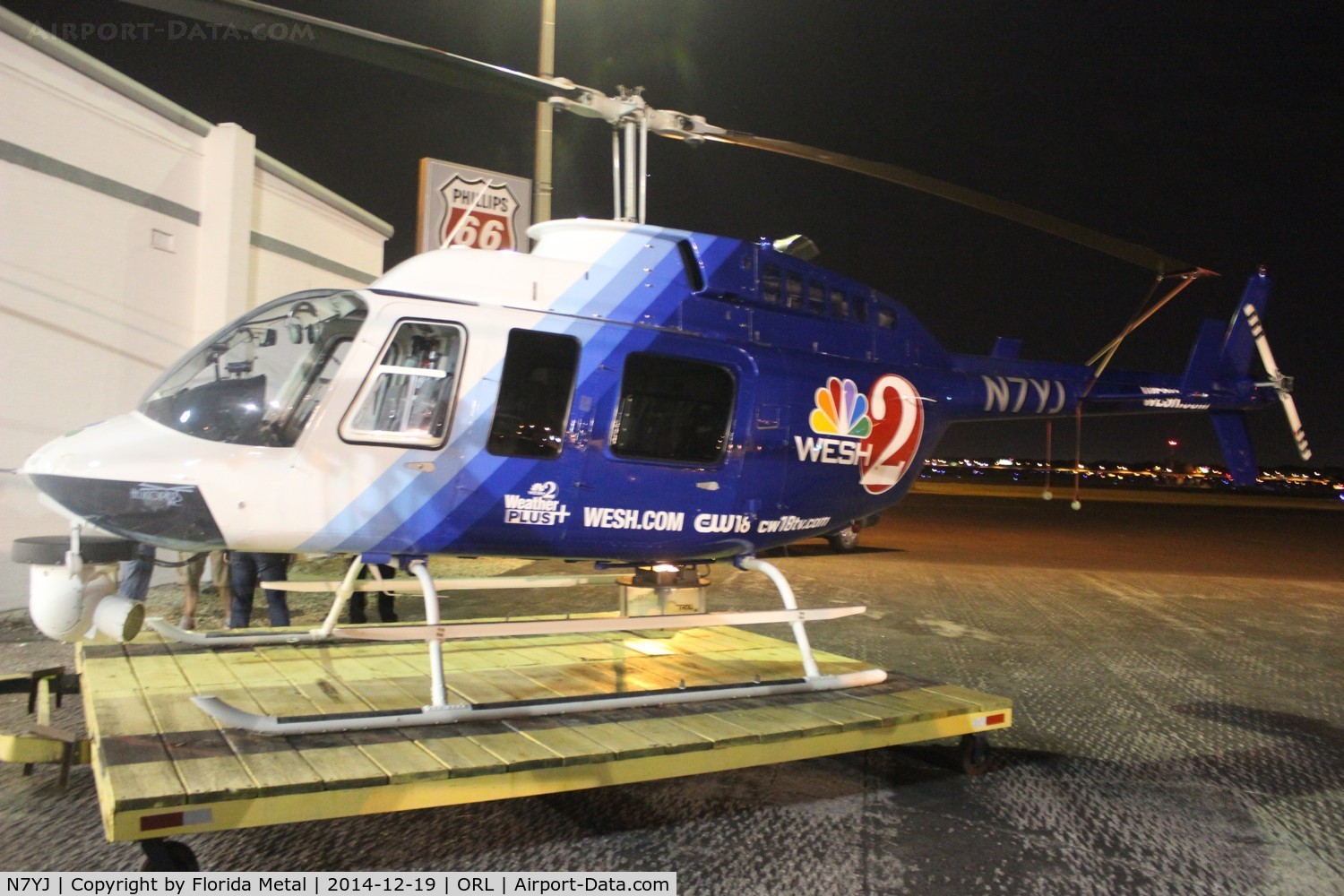 N7YJ, Bell 206L-4 LongRanger IV LongRanger C/N 52026, Channel 2 News Orlando