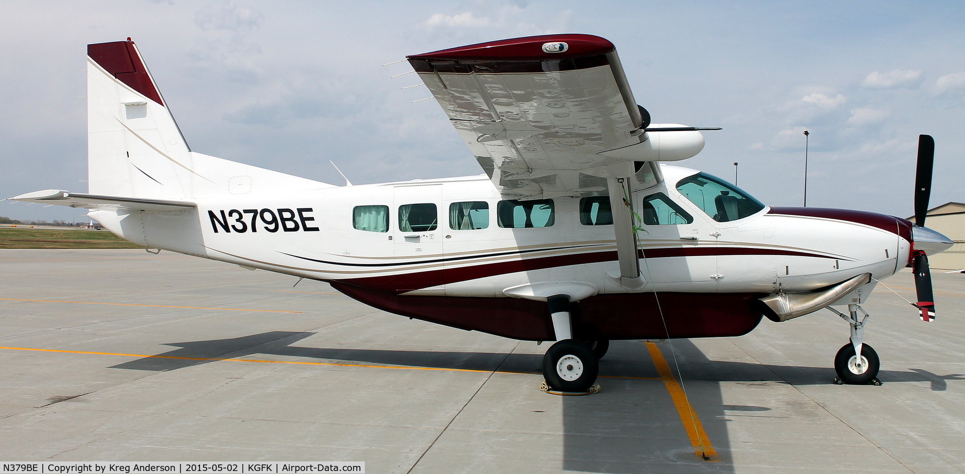 N379BE, 2007 Cessna 208 C/N 20800414, Cessna 208 Caravan on the ramp.