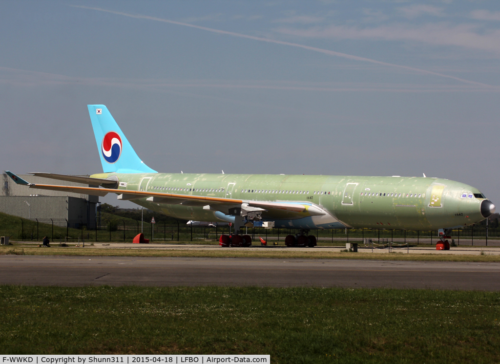 F-WWKD, 2015 Airbus A330-323 C/N 1647, C/n 1647 - For Korean Air Lines