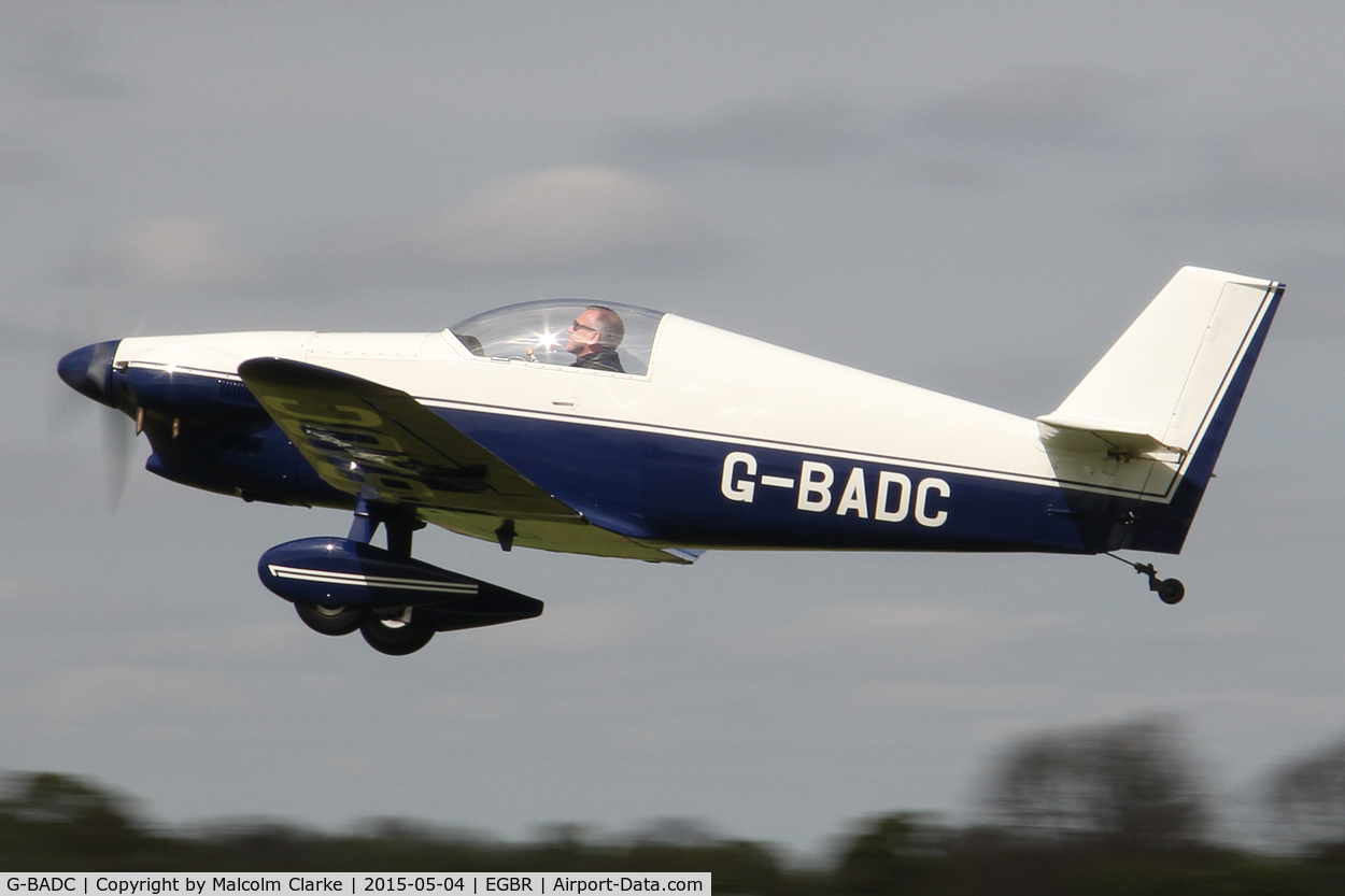 G-BADC, 1980 Rollason Beta B2A C/N PFA 002-10140, Rollason Beta B2A at The Real Aeroplane Club's Auster Fly-In, Breighton Airfield, May 4th 2015.