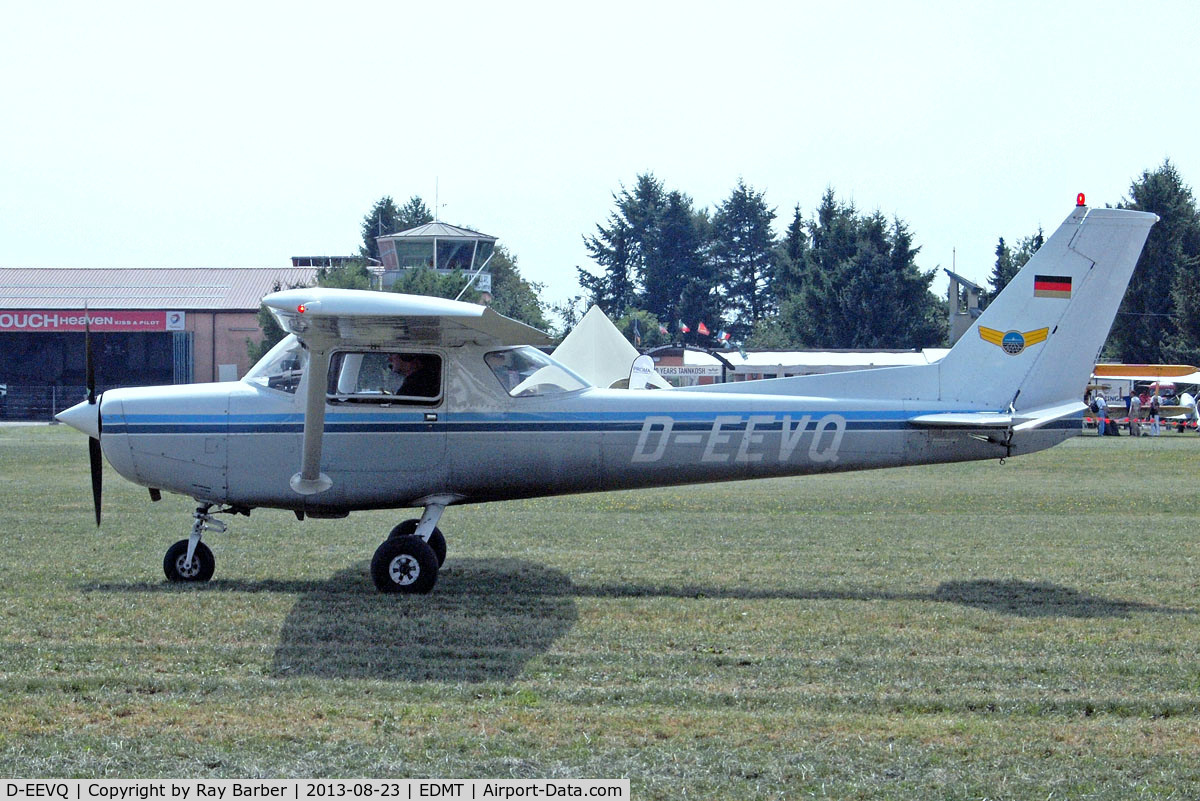 D-EEVQ, Reims F152 C/N 1655, R/Cessna F.152 [1655] Tannheim~D 23/08/2013