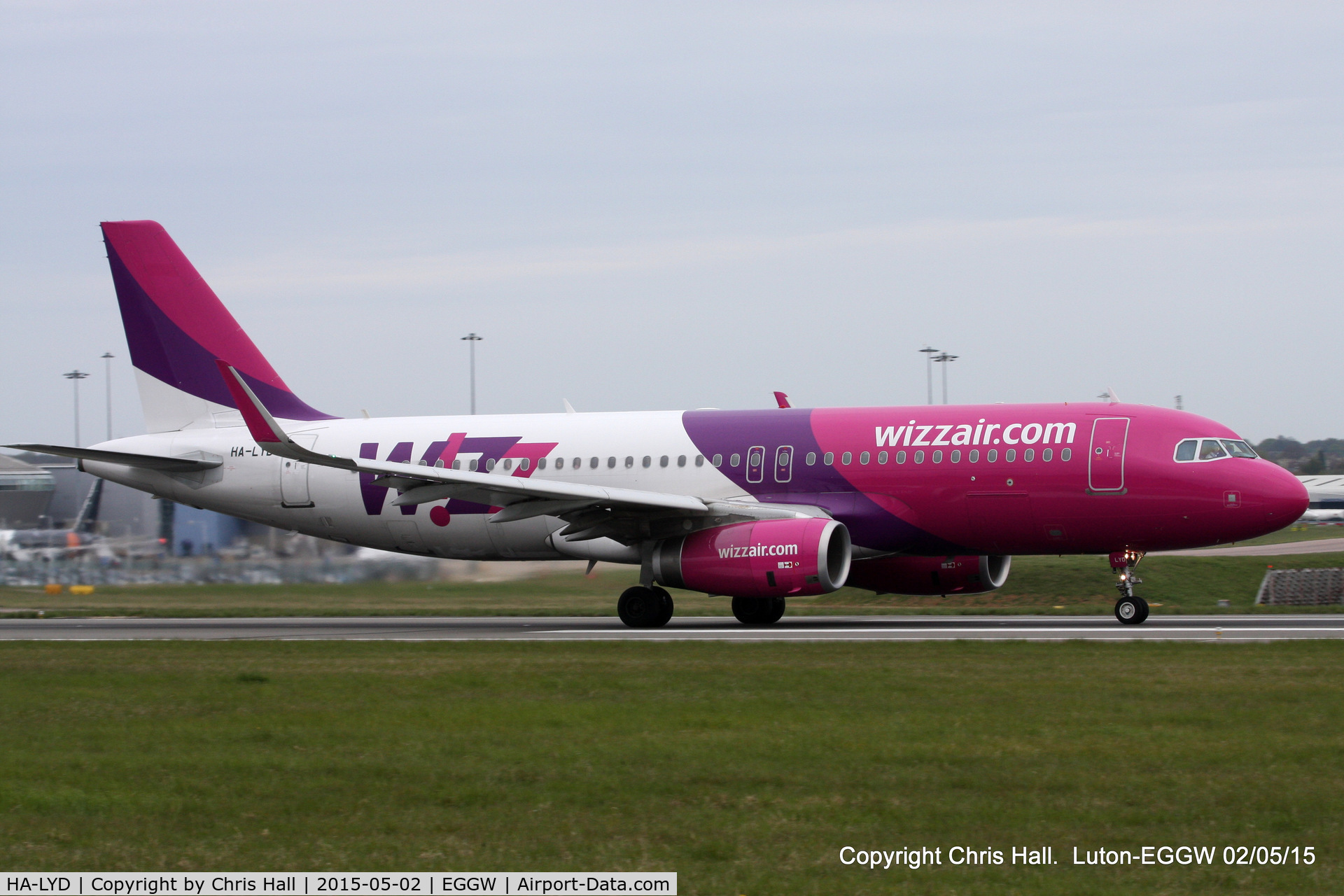 HA-LYD, 2014 Airbus A320-232 C/N 6115, Wizz Air Hungary