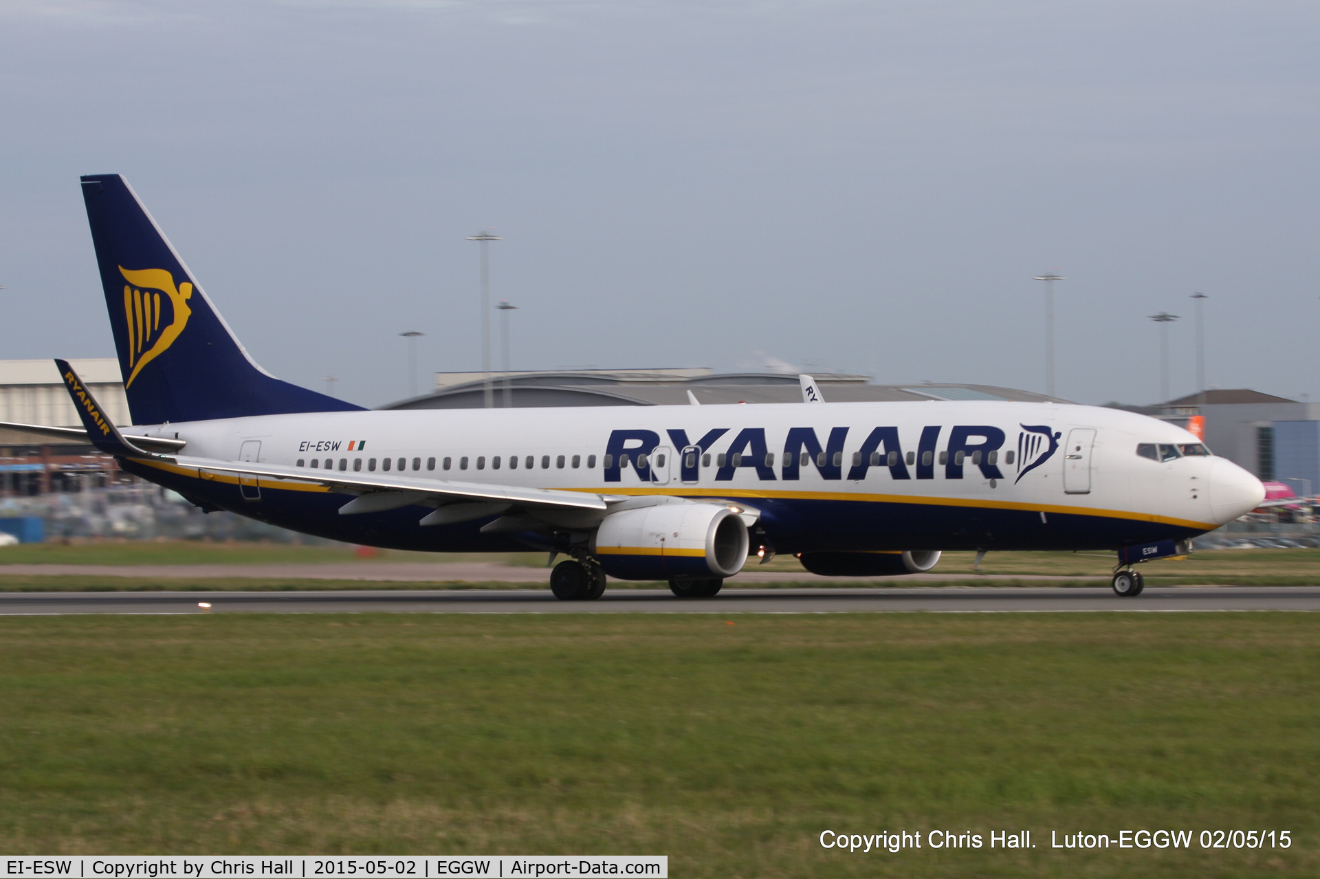 EI-ESW, 2011 Boeing 737-8AS C/N 34997, Ryanair