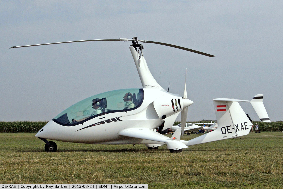 OE-XAE, 2013 FD-Composites ArrowCopter AC-20 C/N 025, FD Composites Arrow Copter AC-20 [025] Tannheim~D 24/08/2013