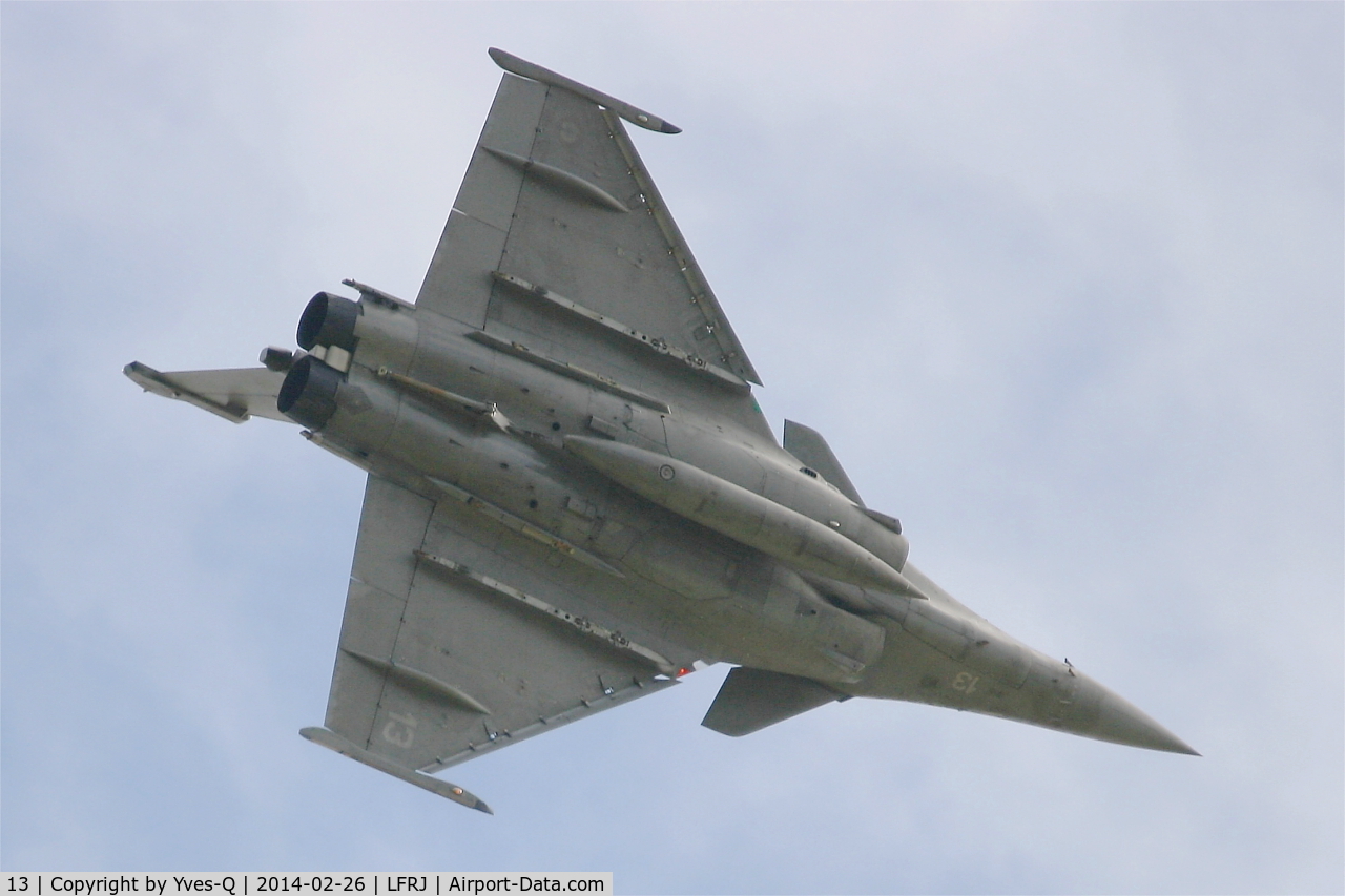 13, Dassault Rafale M C/N 13, Dassault Rafale M, Break over Landivisiau Naval Air Base (LFRJ)