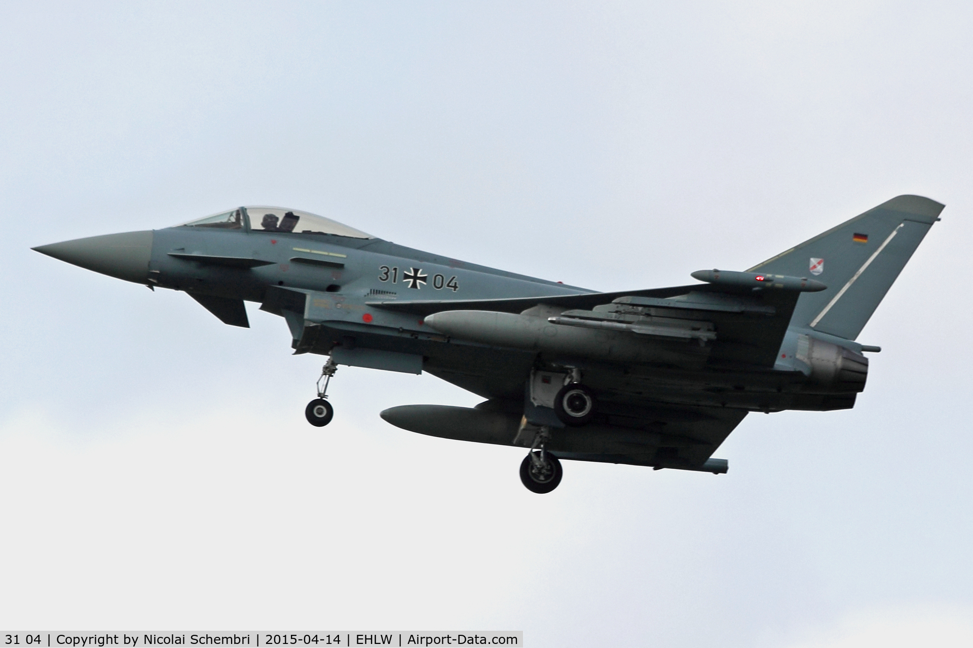31 04, 2013 Eurofighter EF-2000 Typhoon S C/N GS080, Day 2 wave 2 landings