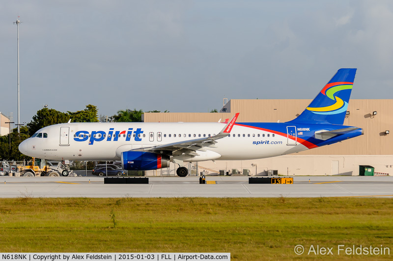N618NK, 2012 Airbus A320-232 C/N 5458, Ft. Lauderdale