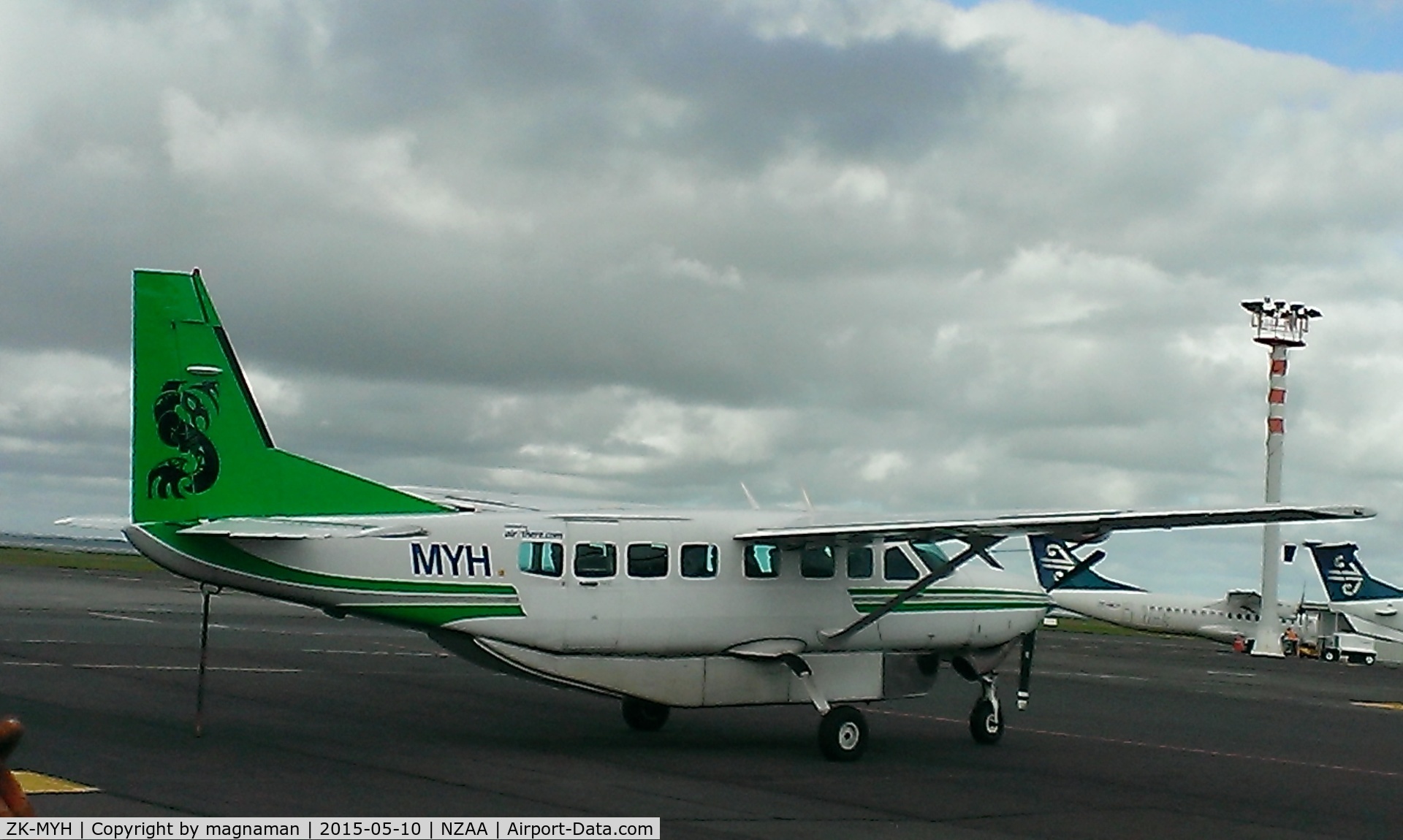 ZK-MYH, 1997 Cessna 208B Grand Caravan C/N 208B0604, operating for great barrier airlines