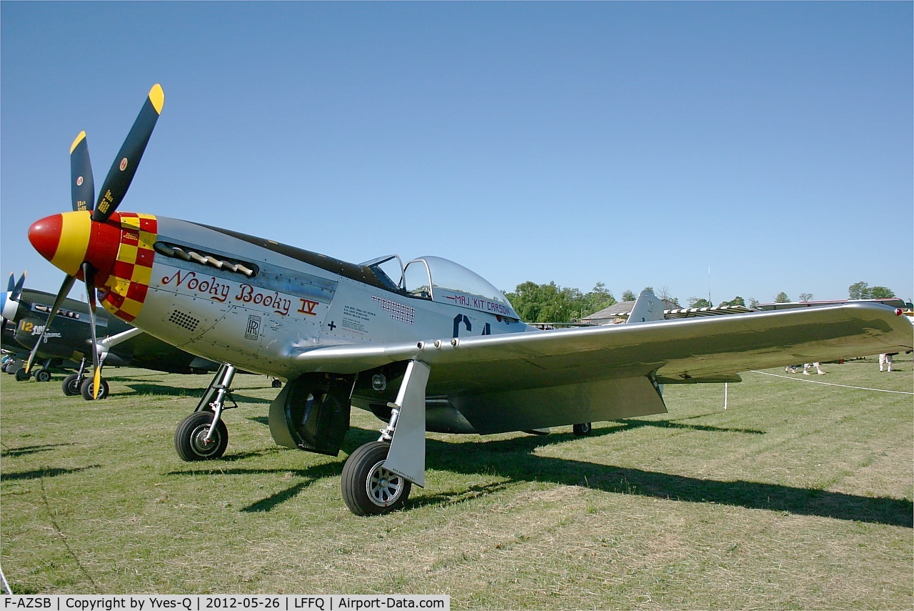 F-AZSB, 1944 North American P-51D Mustang C/N 122-40967, North American P-51D Mustang, La Ferté-Alais Airfield (LFFQ) Air Show 2012